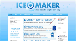 Desktop Screenshot of iceolator.com